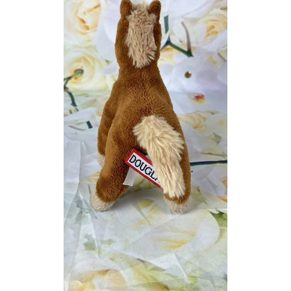 Douglas Pony Horse Cuddle Toys Plush #9985H Standing Stuffed Animal Brown 2017